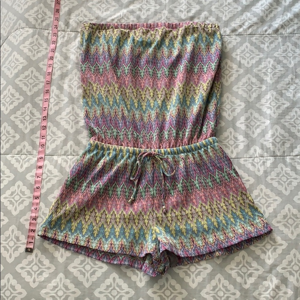 Strapless romper - Picture 6 of 7